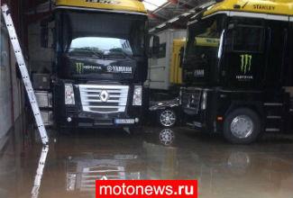 MotoGP: у Tech3 затопило гараж