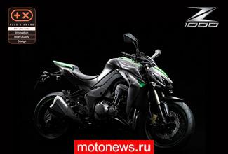 Новый Kawasaki Z1000 получил награду Plus X