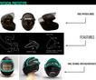 Интересный концепт мотоциклетного шлема С-Through
