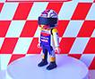 Фанаты "больших мотогонок" раскрасили модели Playmobil в цвета пилотов MotoGP
