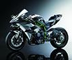 Kawasaki представила турбированный мотоцикл Ninja H2