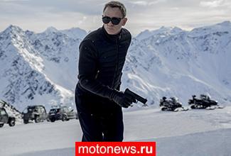 «Агент 007» Джеймс Бонд погоняет на снегоходах?
