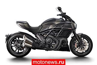 В Ducati обновили мотоцикл Diavel Carbon 2016