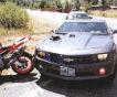 В США полицейского наказали за наезд на мотоциклиста