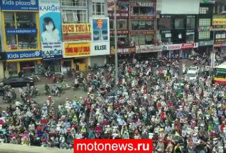 В Ханое могут полностью запретить мотоциклы