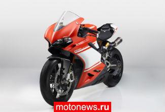 Новый мотоцикл Ducati представили в Италии