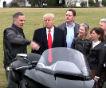 Дональд Трамп встретился с руководством Harley-Davidson (видео)