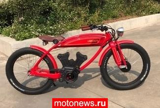 Velocifero - электрический велосипед под классический мотоцикл