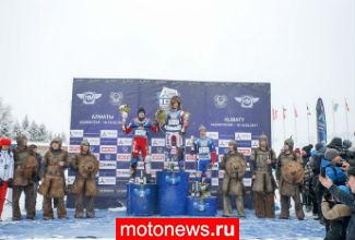 Спидвей на льду: третий финал, российские гонщики - лидеры