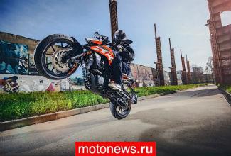 KTM представил новые мотоциклы 125 Duke и 390 Duke