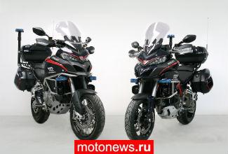 Итальянским карабинерам подарили специальные мотоциклы Ducati