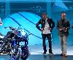 Валентино Росси представил в Милане трехколесный мотоцикл Yamaha Niken