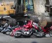 Мотоциклы раздавили по приказу президента