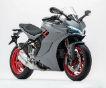 Мотоцикл Ducati покрасили в серый цвет вместо красного