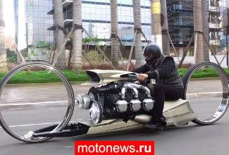 Необычный мотоцикл от пилота Формула-1