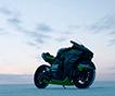 Мотоцикл Kawasaki Ninja H2 помог установить мировой рекорд скорости в Бонневиле