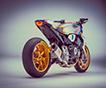 Очень жирный мотоцикл Honda CB1000R Мика Дуэна