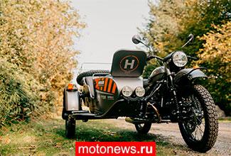 Урал представил новый мотоцикл с беспилотником - «Ural Air»
