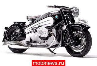 Мотоцикл Nmoto Nostalgia - вдохновлен моделью BMW Mororrad 1930 годов