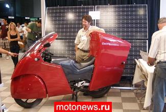 Прометей – мотоцикл на солнечных батареях