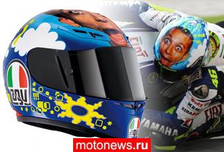 Новый шлем-реплика Валентино Росси - AGV GP-Tech Valentino Face Limited Edition 2008