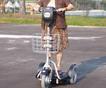 Электрическая трехколесная скутер-тележка