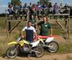 Звезда WSBK Трой Корсер посетил английский молодежный мотоклуб