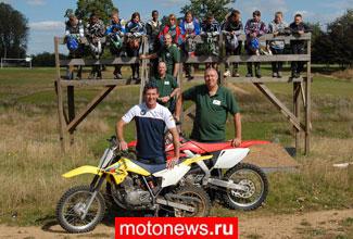 Звезда WSBK Трой Корсер посетил английский молодежный мотоклуб