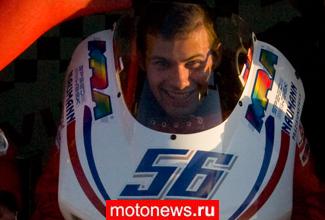 Владимир Леонов протестирует новый мотоцикл Moto2 в Альмерии