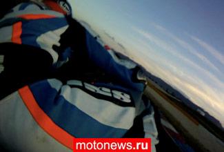 Moto2 тест: c Владимиром Леоновым по испанскому треку...