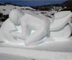 Валентино Росси победил в конкурсе снежных скульптур