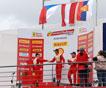 Ferrari Team Russia на подиуме в Португалии