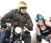 Harley-Davidson 48 и девушки на роликах