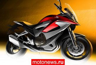 Honda – рисунок мотоцикла VFR800X