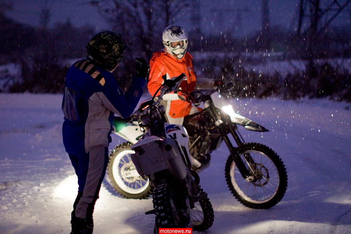 Можно ли кататься на мотоцикле в зимнее время, и для чего вообще... 
