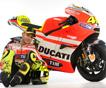 Официальные фото мотоцикла Ducati Desmosedici Валентино Росси