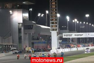 Оригинальное расписание MotoGP-уикенда для Катара