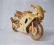 Мотоциклы из дерева как искусство