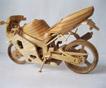 Мотоциклы из дерева как искусство