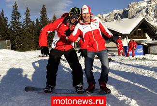 Валентино Росси и Ники Хэйден готовы к бою на Ducati GP12