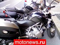 Шпионские фотографии нового мотоцикла Aprilia NA 850 Mana