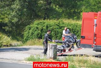 Шпионские фото Ducati Monster 1198 2014 года
